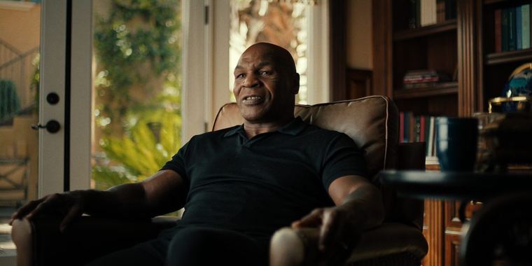 Mike Tyson, from the TYSON documentary