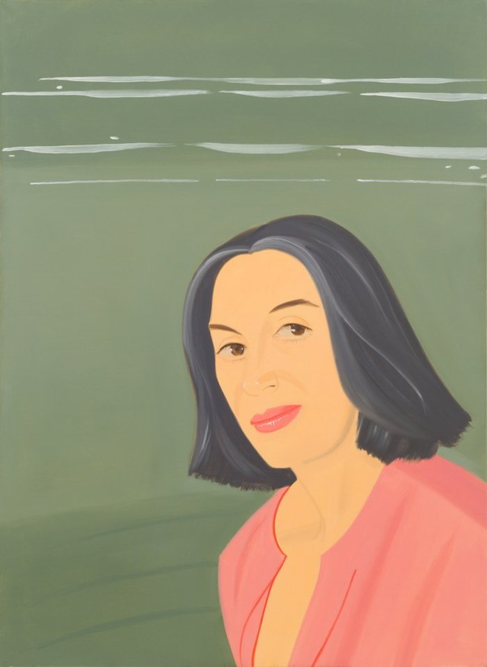 Alex Katz, Pink Kimono