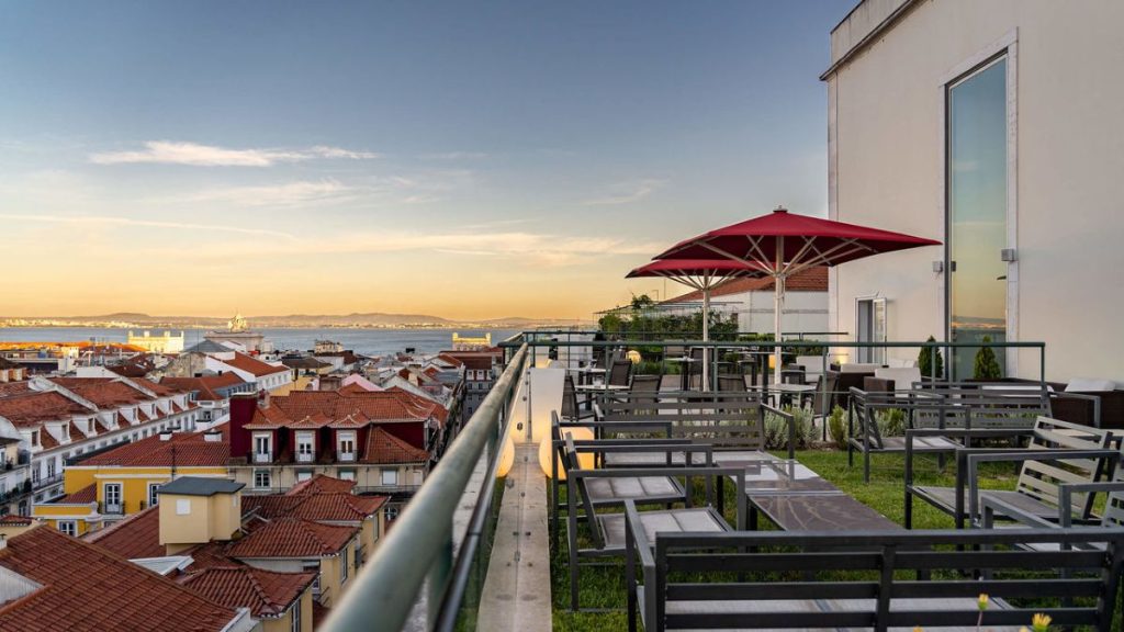Hotel do Chiado rooftop, Lisbon