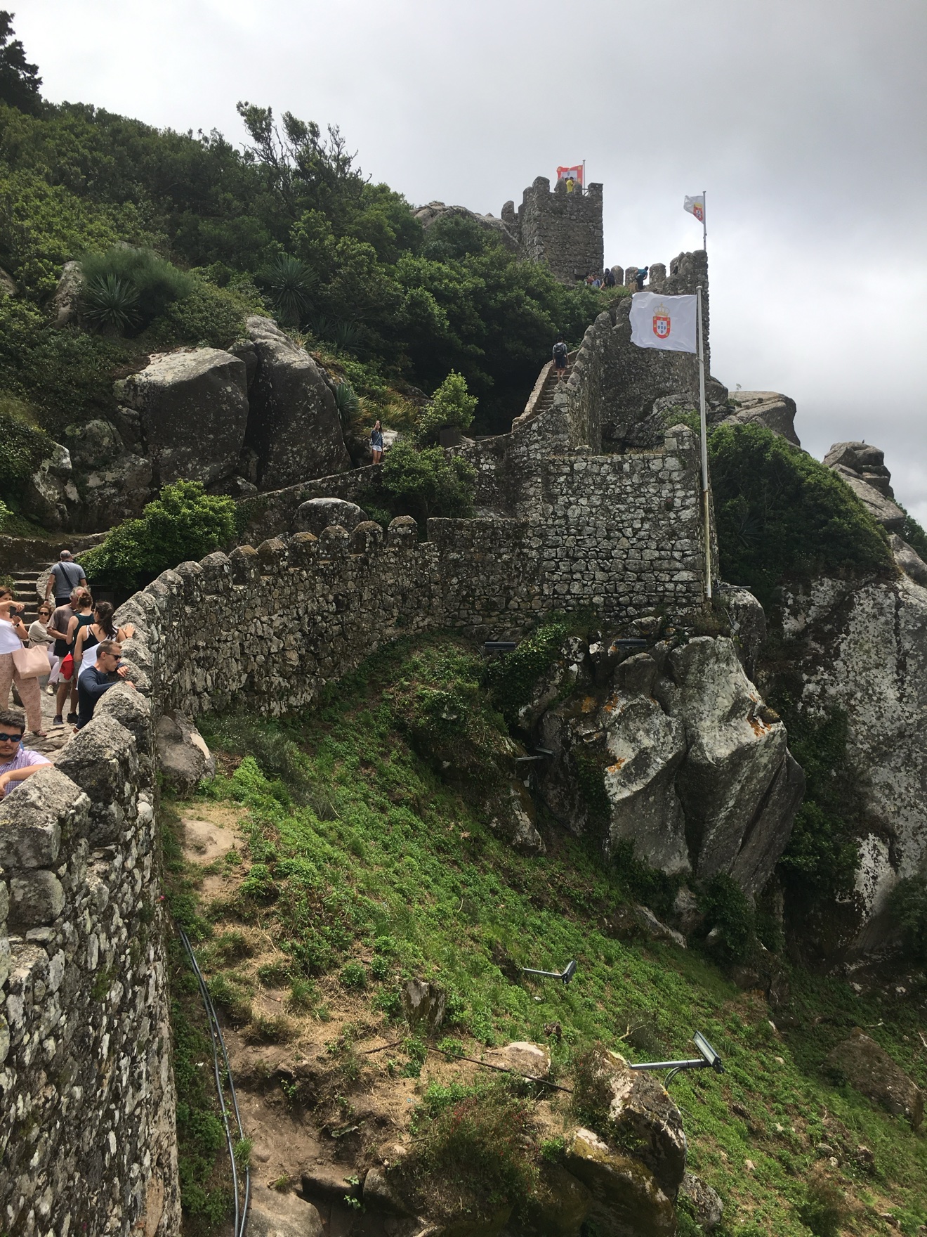 Castelo dos Mouros walls
