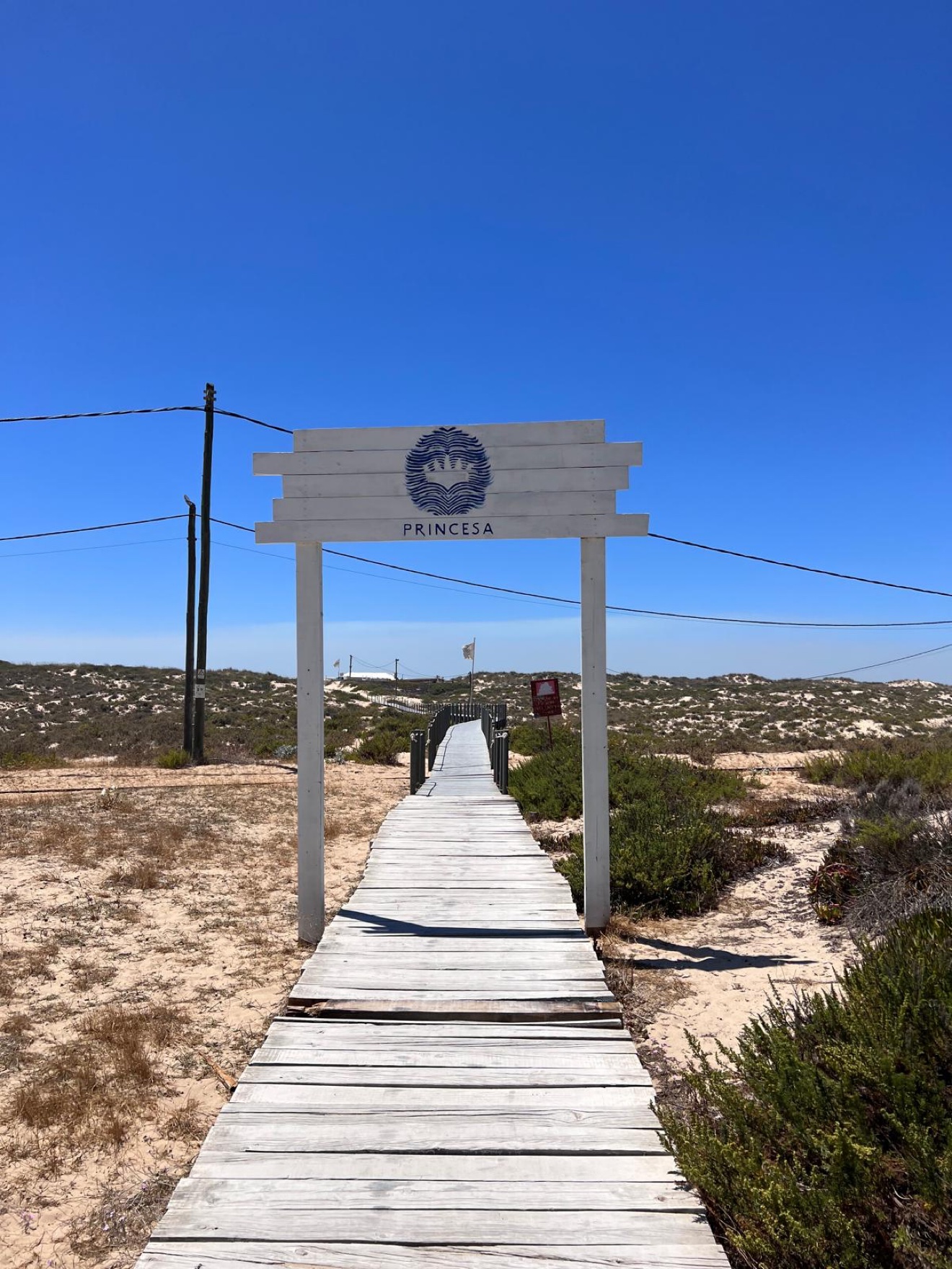 Princesa beach club entrance
